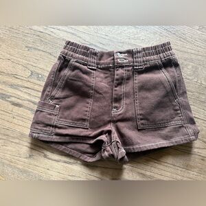 Trendy Simple Society Brown
Utility Shorts - 100% Cotton summer shorts